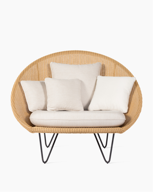 Fauteuil met kussens