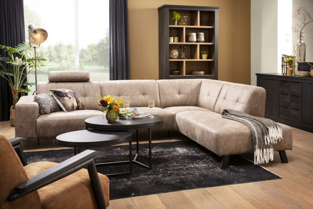Zithoek met open eindelement