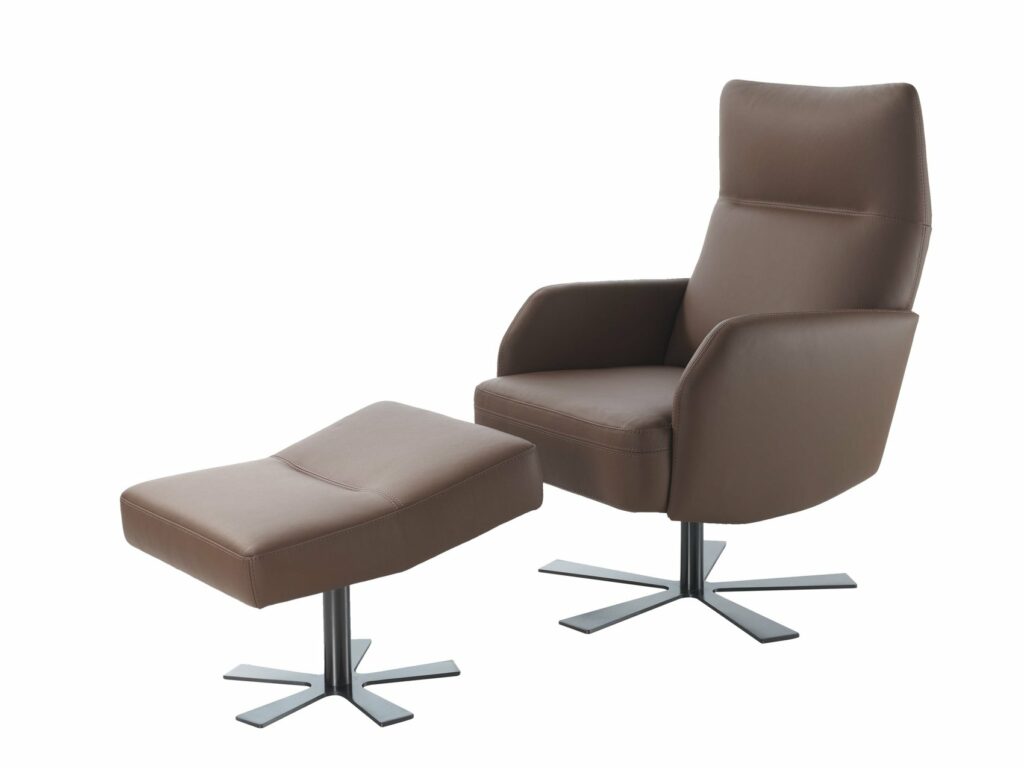 Fauteuil Galaxy met poef